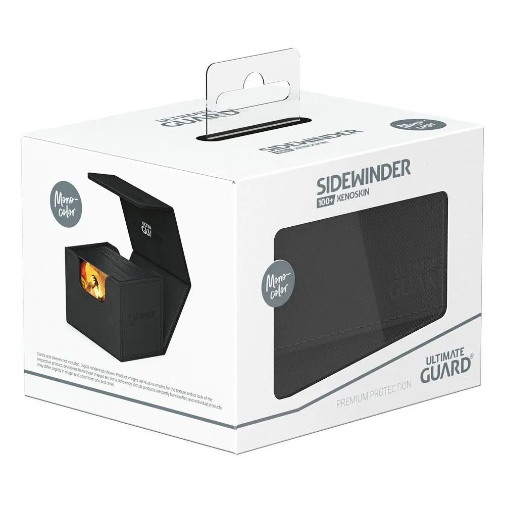 Ultimate Guard Sidewinder 100+ XenoSkin Jednobarevný Černý fotografii produktu