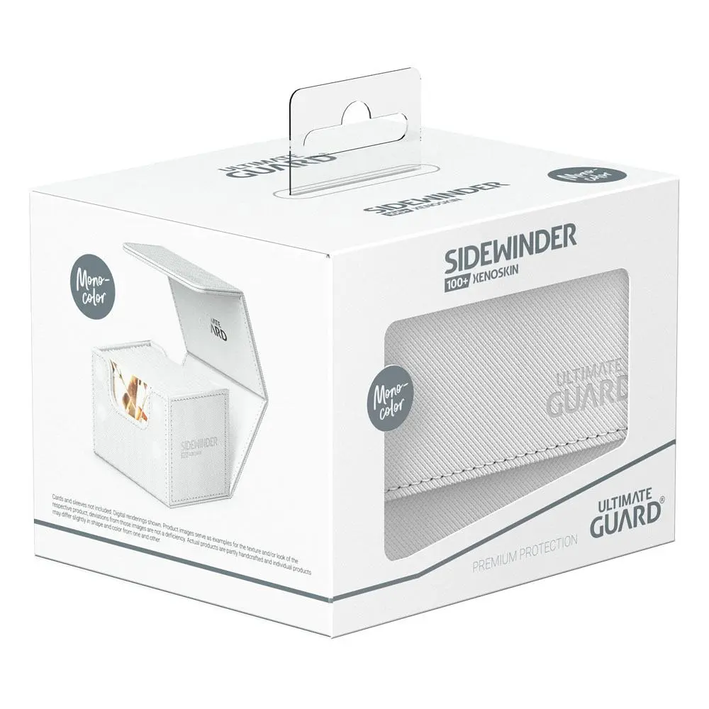 Ultimate Guard Sidewinder 100+ XenoSkin Monocolor bílý fotografii produktu