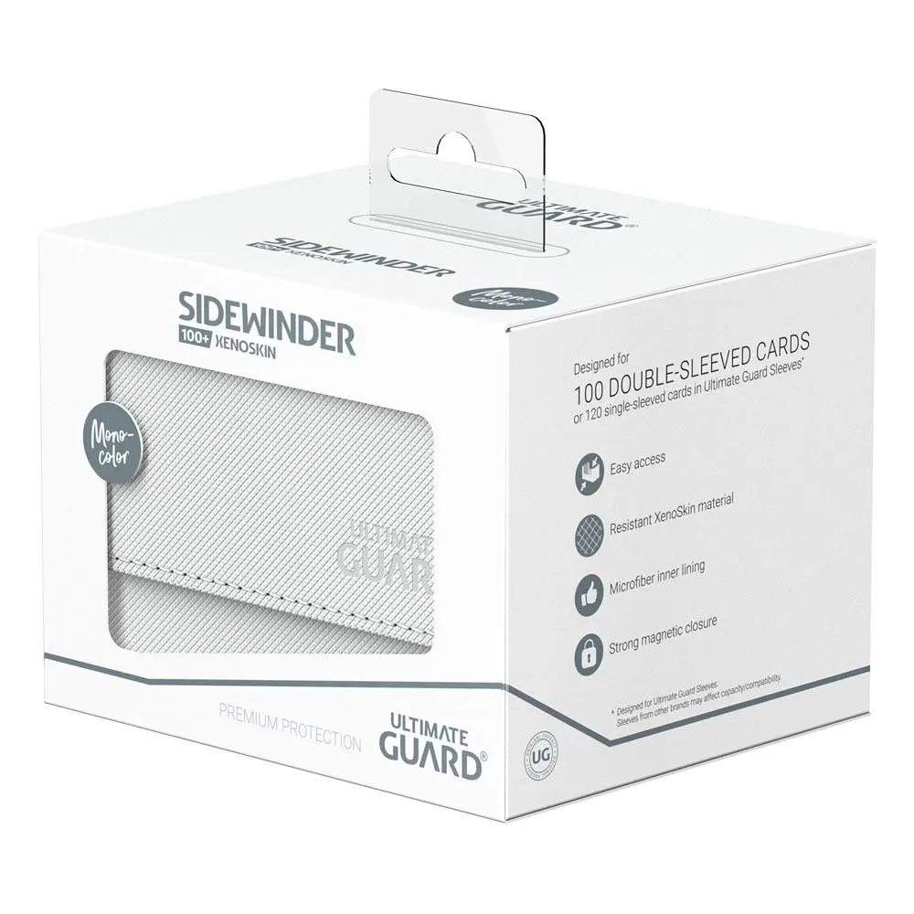 Ultimate Guard Sidewinder 100+ XenoSkin Monocolor bílý fotografii produktu