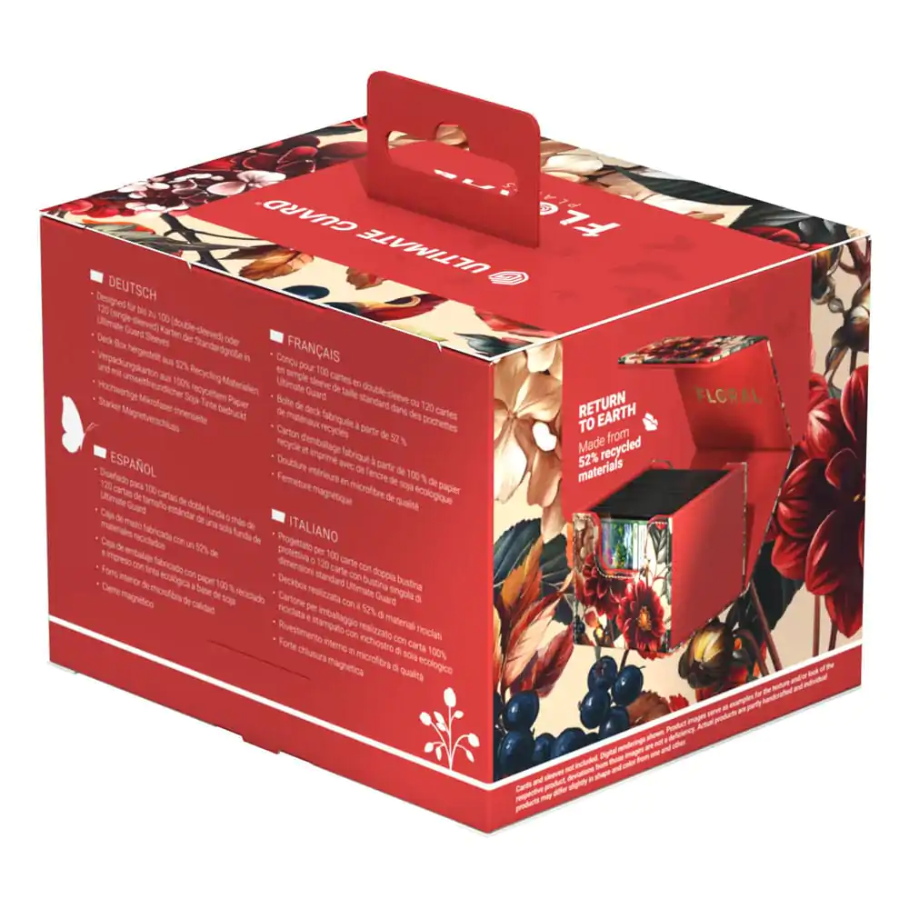 Ultimate Guard Sidewinder 100+ Xenoskin "Floral Places" - Autumn Heath fotografii produktu