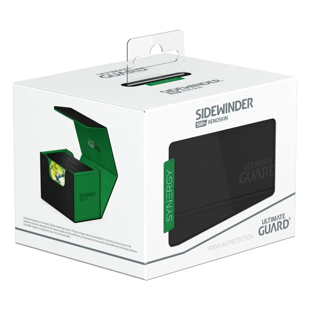 Ultimate Guard Sidewinder 100+ XenoSkin SYNERGY Černá/Zelená fotografii produktu