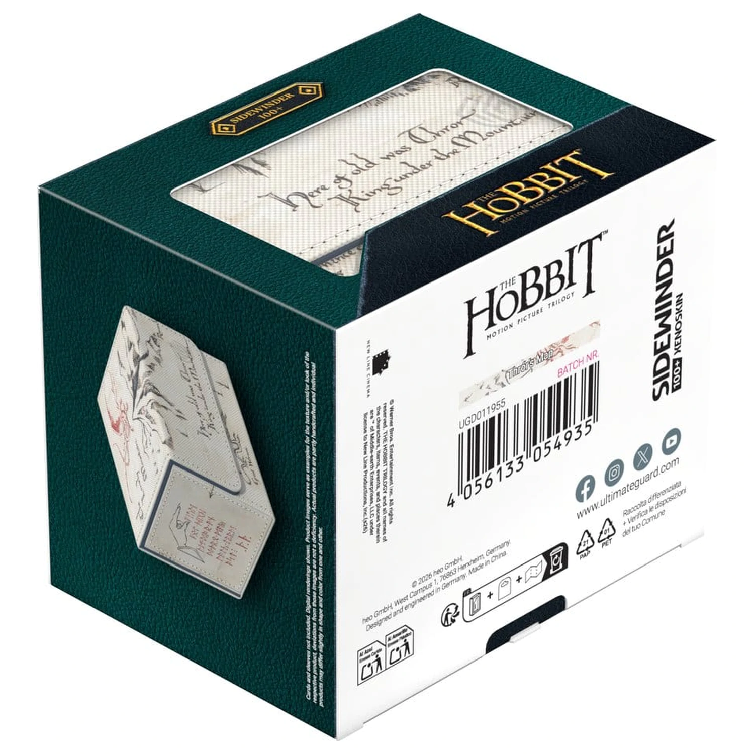 Ultimate Guard Sidewinder 100 Xenoskin The Hobbit™ - Thrórova mapa fotografii produktu