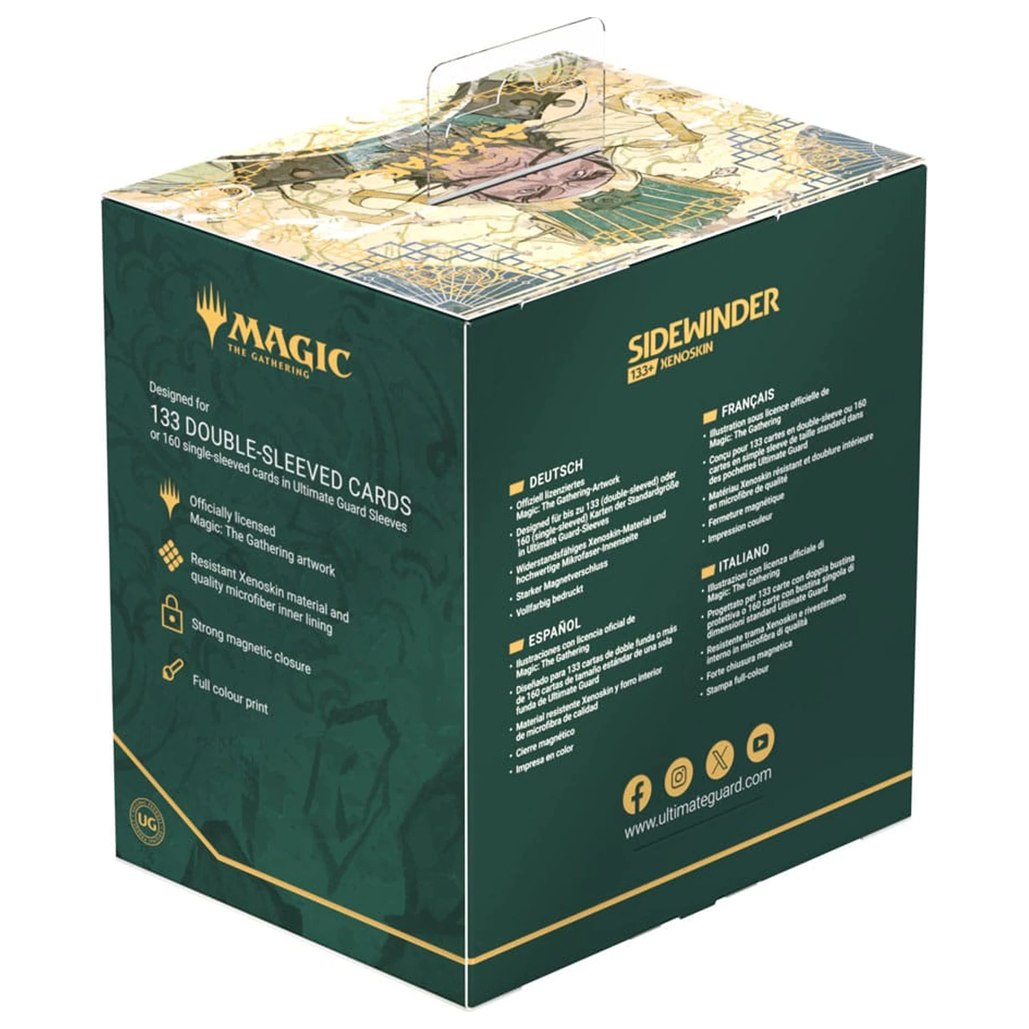 Ultimate Guard Sidewinder 133+ Xenoskin Magic: The Gathering | Avatar: The Last Airbender - The Legend of Kyoshi fotografii produktu