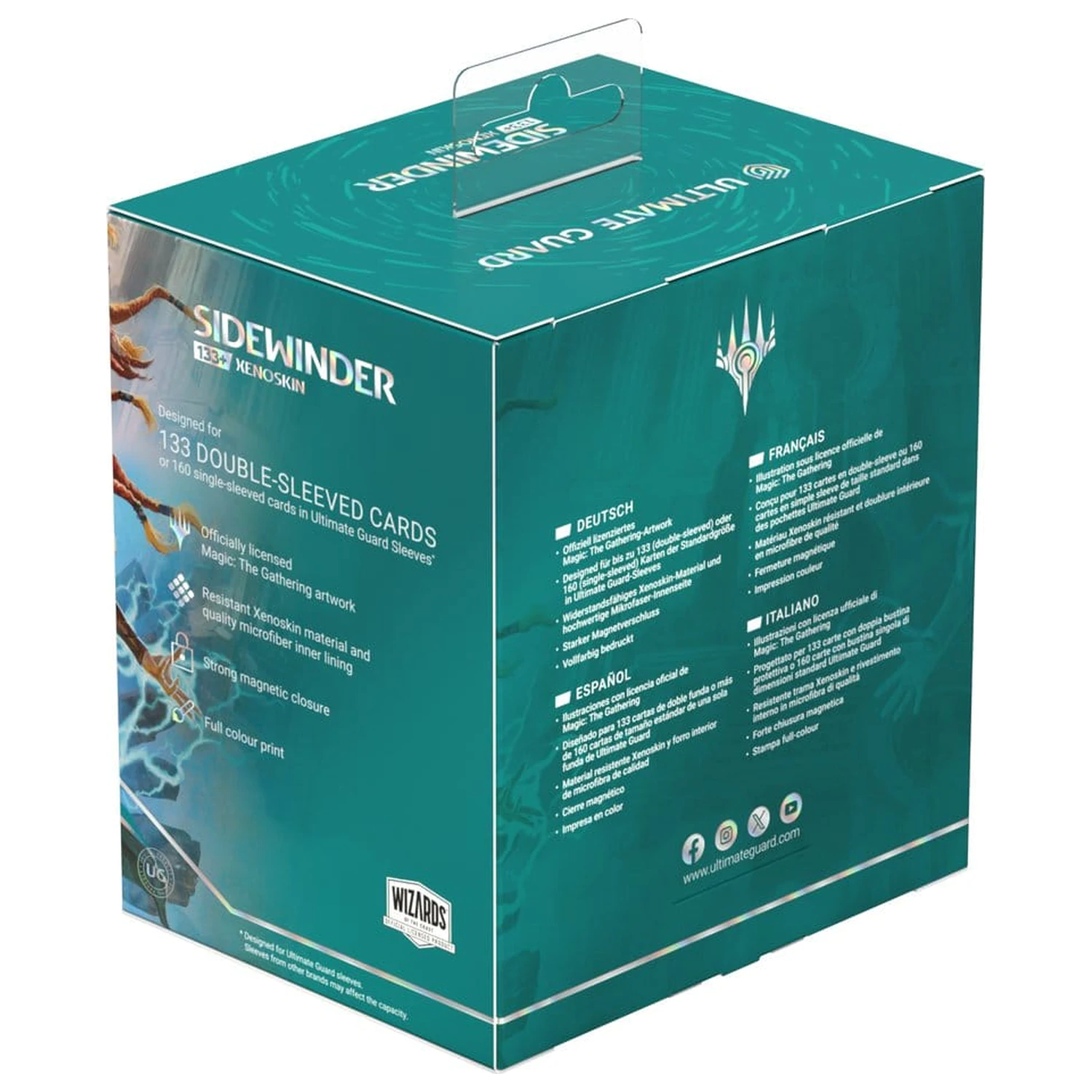 Ultimate Guard Sidewinder 133+ Xenoskin Magic: The Gathering "Reality Fracture" - Tam Beleren, Conflicted fotografii produktu
