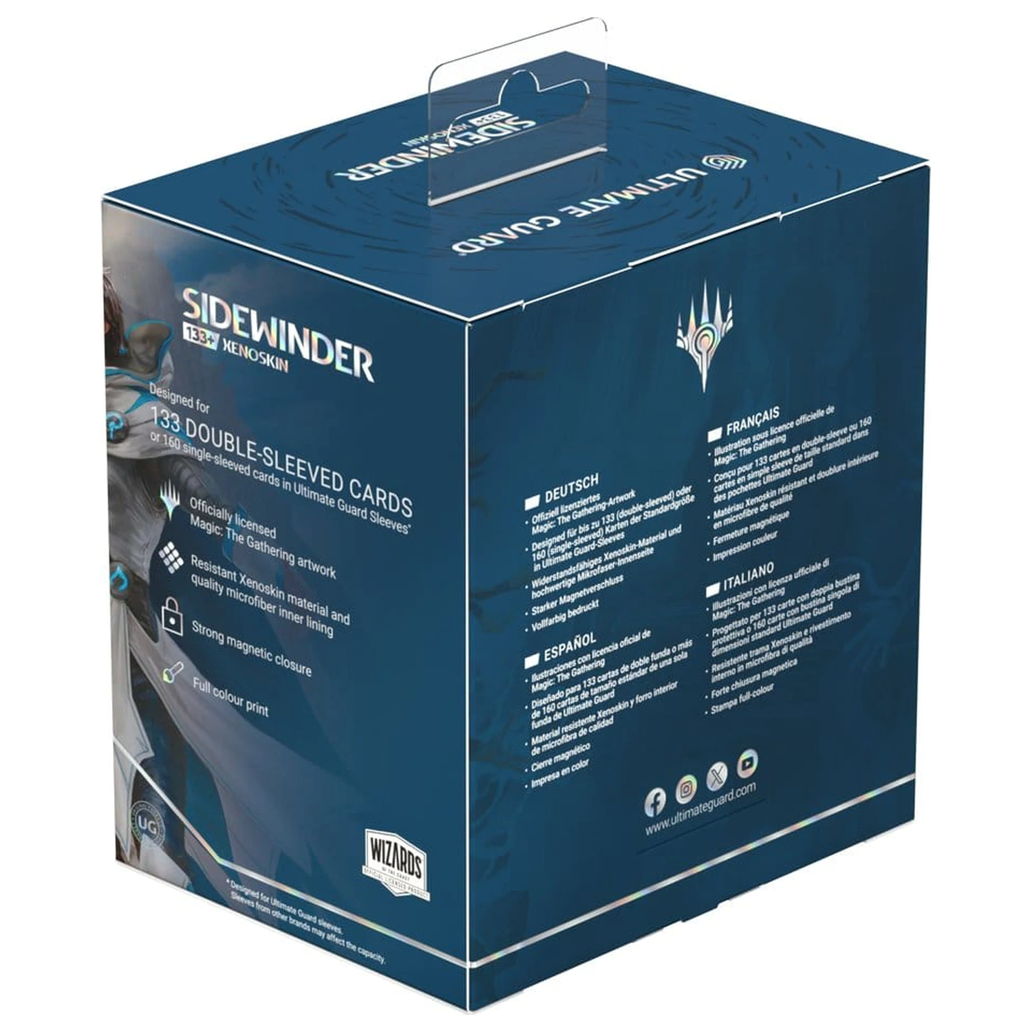 Ultimate Guard Sidewinder 133+ Xenoskin Magic: The Gathering "Reality Fracture" - Jace, Building Reality fotografii produktu