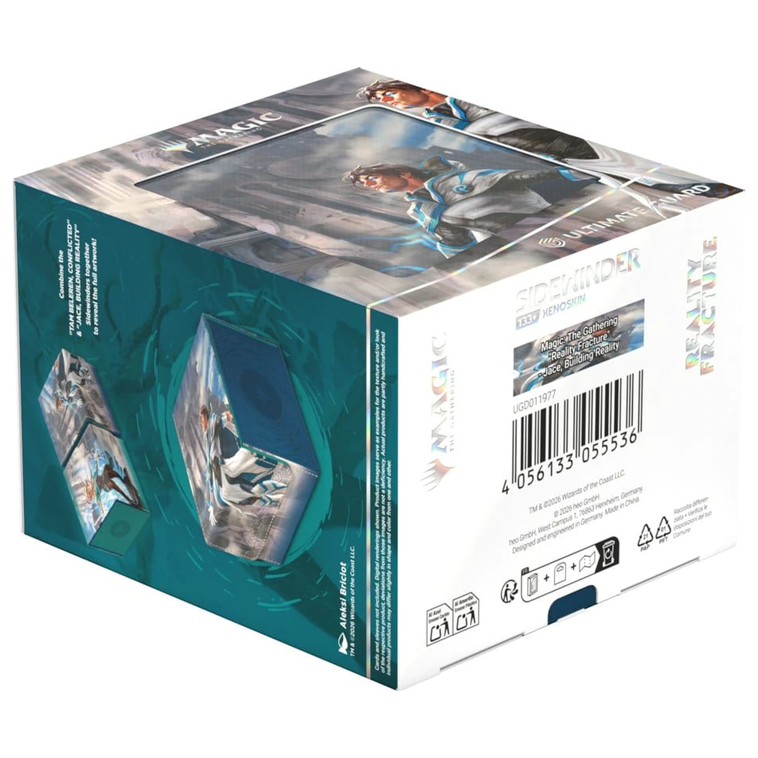 Ultimate Guard Sidewinder 133+ Xenoskin Magic: The Gathering "Reality Fracture" - Jace, Building Reality fotografii produktu