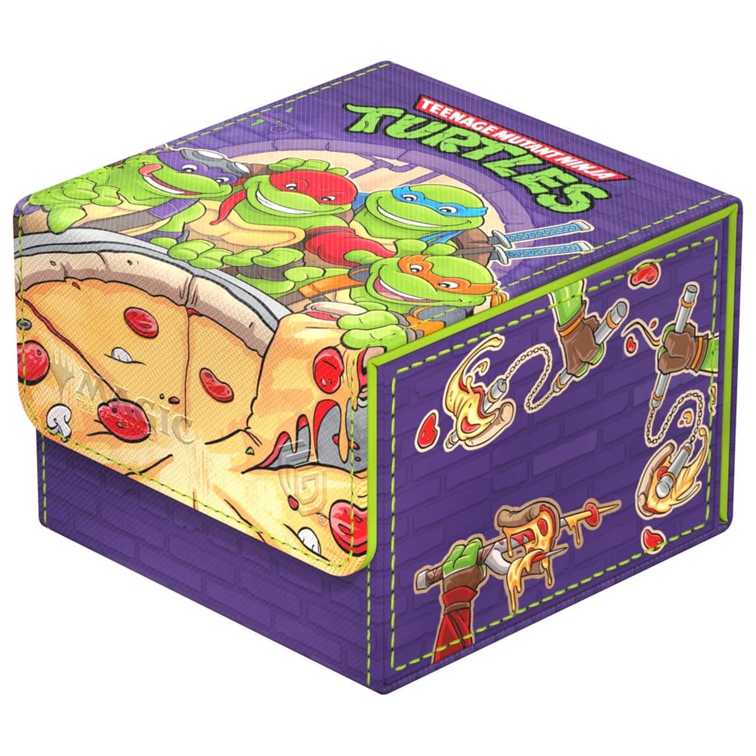 Ultimate Guard Sidewinder 133+ Xenoskin Magic: The Gathering | Teenage Mutant Ninja Turtles - Pizza box fotografii produktu