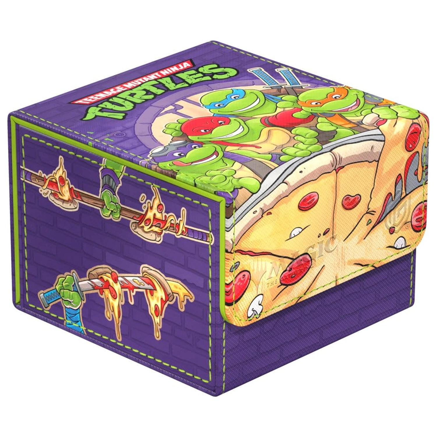 Ultimate Guard Sidewinder 133+ Xenoskin Magic: The Gathering | Teenage Mutant Ninja Turtles - Pizza box fotografii produktu