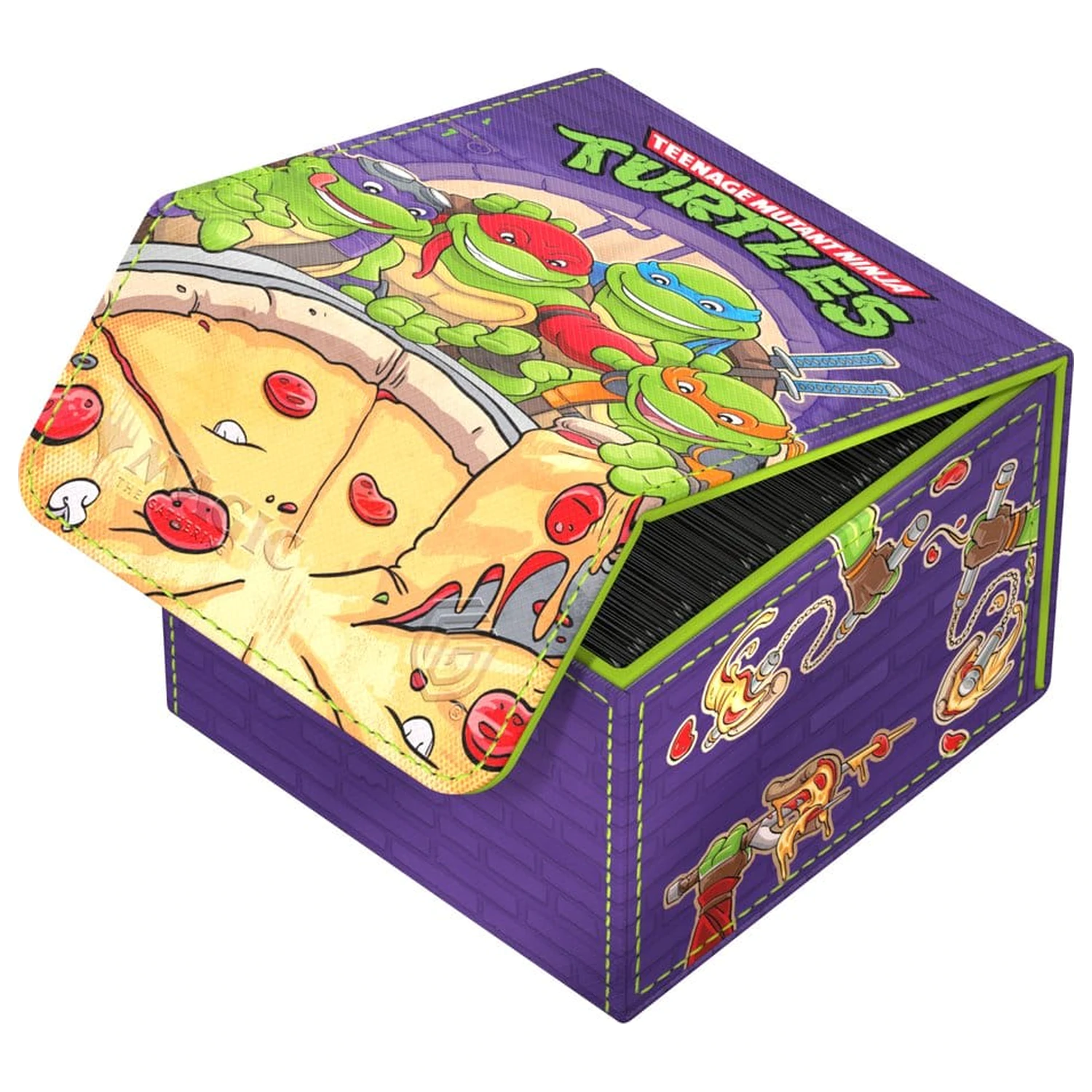Ultimate Guard Sidewinder 133+ Xenoskin Magic: The Gathering | Teenage Mutant Ninja Turtles - Pizza box fotografii produktu