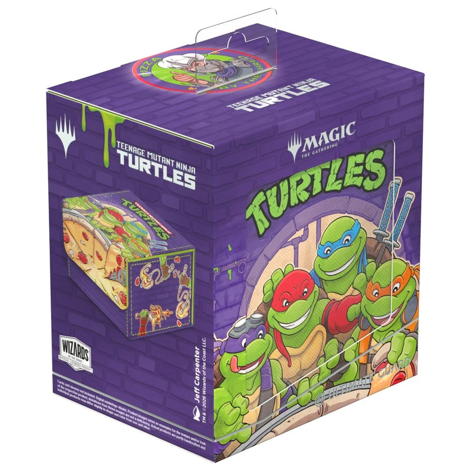Ultimate Guard Sidewinder 133+ Xenoskin Magic: The Gathering | Teenage Mutant Ninja Turtles - Pizza box fotografii produktu