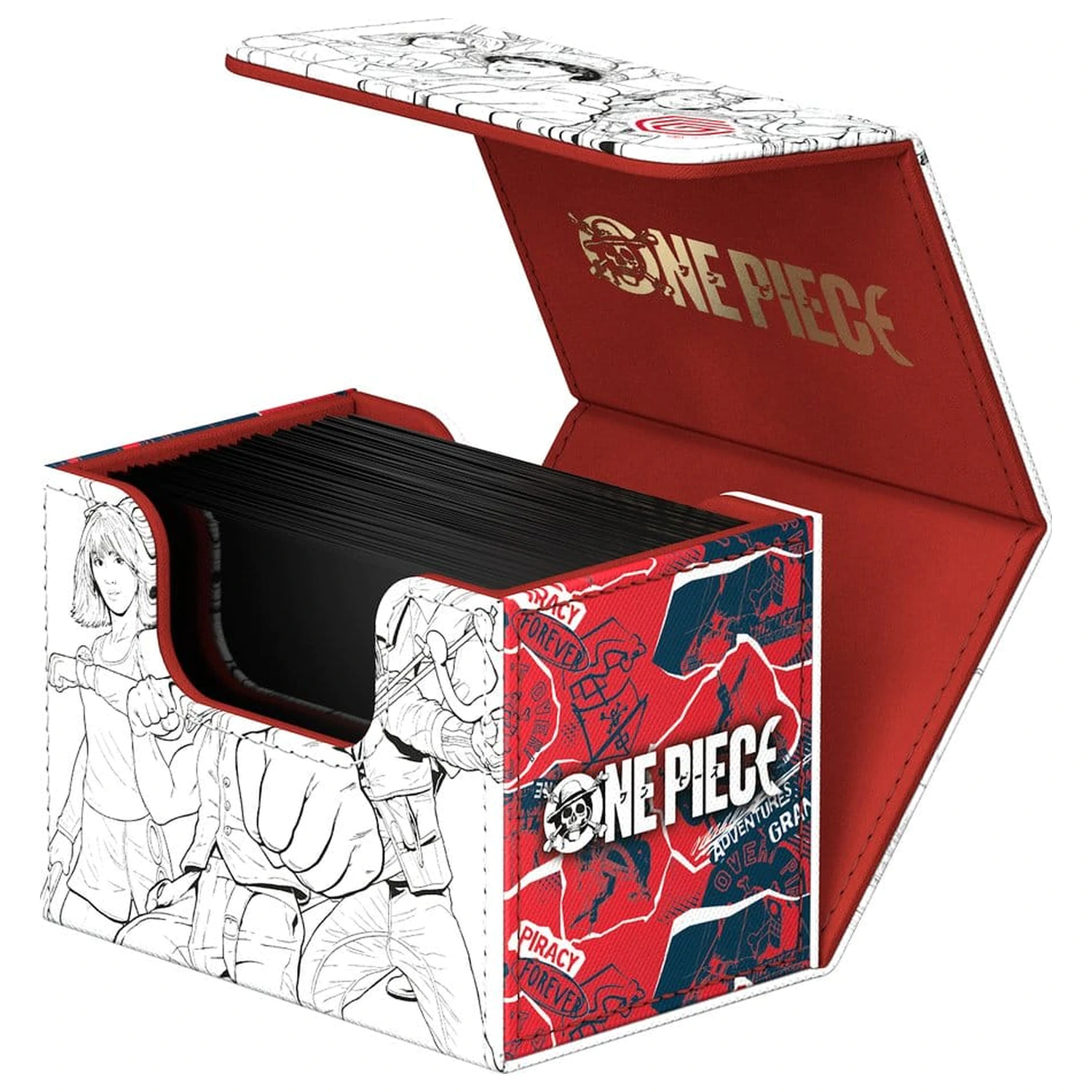 Ultimate Guard Sidewinder 80+ Xenoskin One Piece - Sketch fotografii produktu