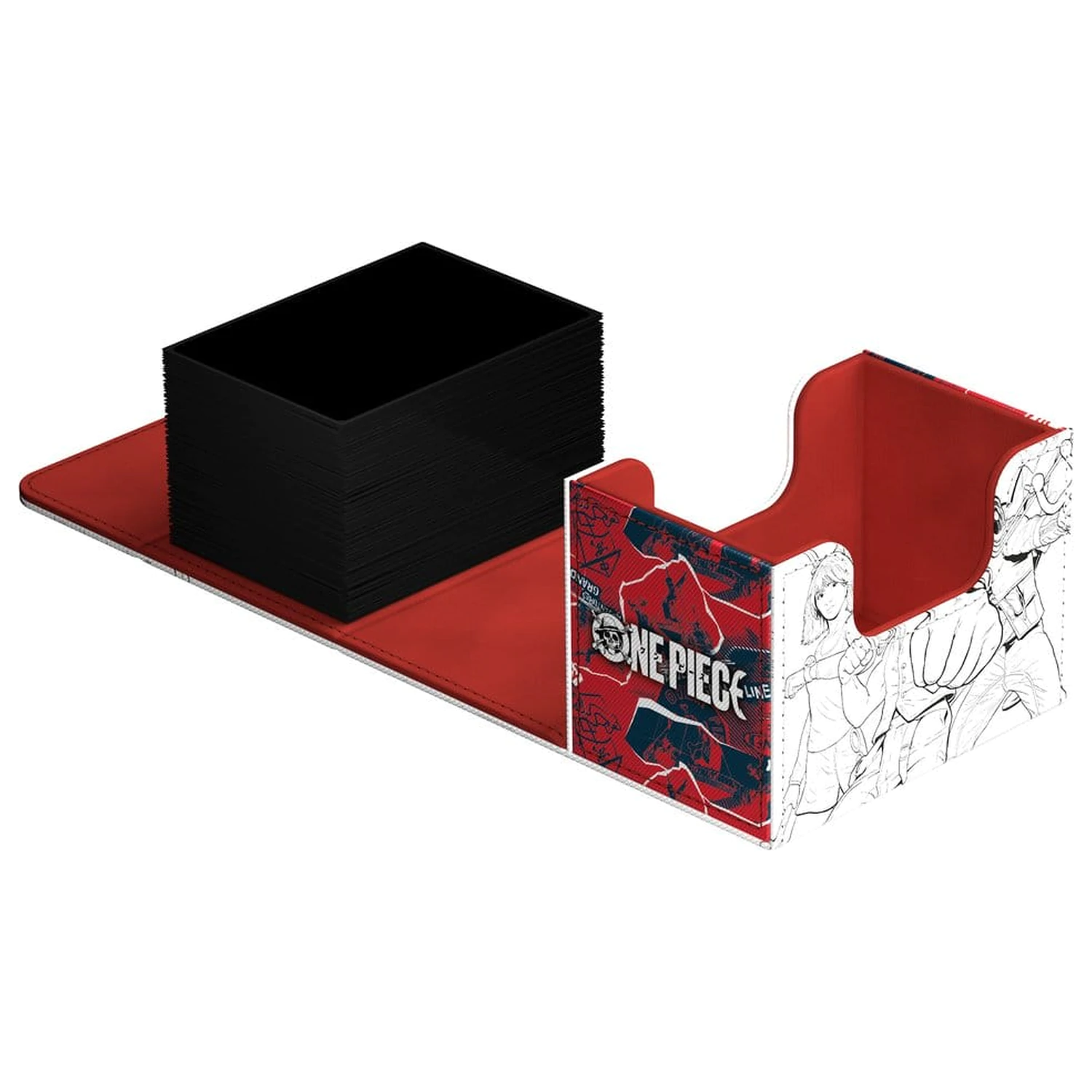 Ultimate Guard Sidewinder 80+ Xenoskin One Piece - Sketch fotografii produktu