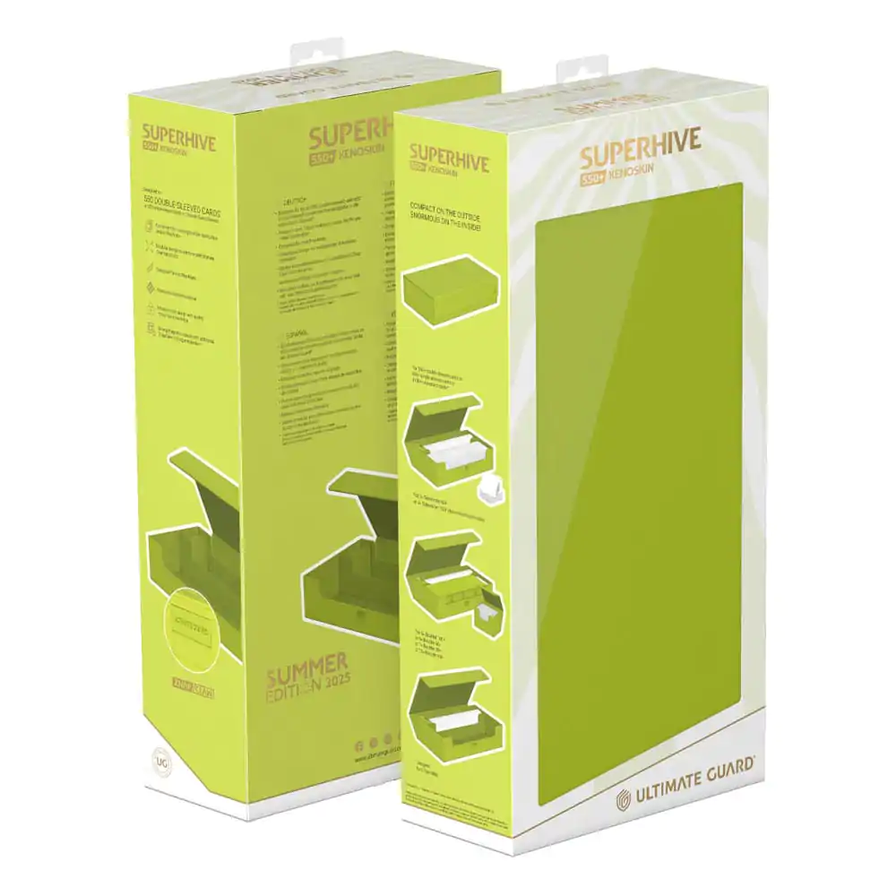 Ultimate Guard Superhive 550+ Xenoskin "Summer Edition 2025" - Lime fotografii produktu