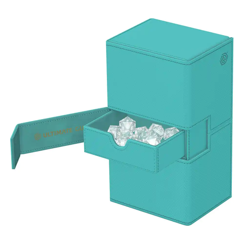 Ultimate Guard Dvojitý Flip'n'Tray 200+ Xenoskin "Summer Edition 2025" - Lagoon fotografii produktu