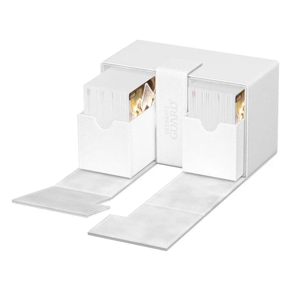 Ultimate Guard Twin Flip`n`Tray 160+ XenoSkin Monocolor bílý fotografii produktu