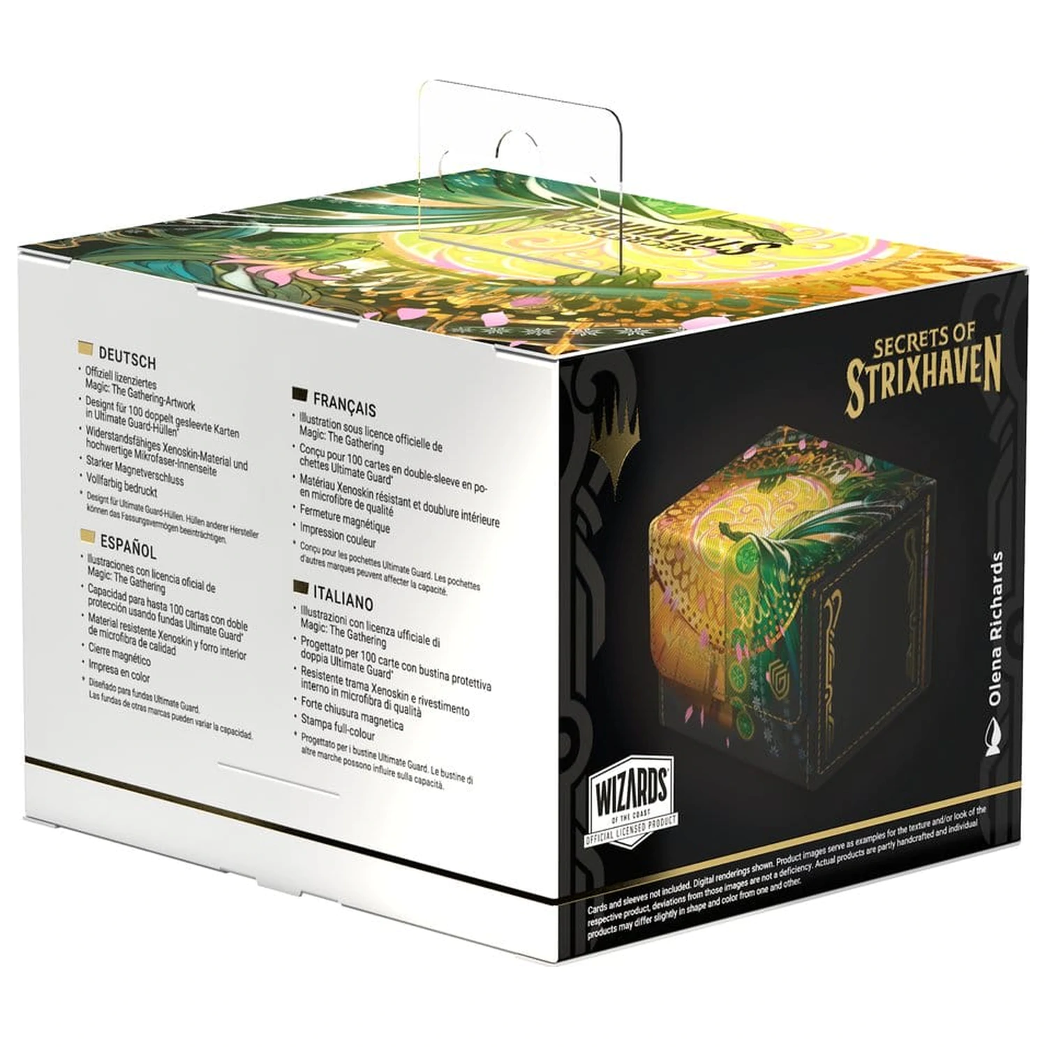 Ultimate Guard Sidewinder 100+ Xenoskin Magic: The Gathering "Secrets of Strixhaven" - Veil of Summer krabička na balíček fotografii produktu