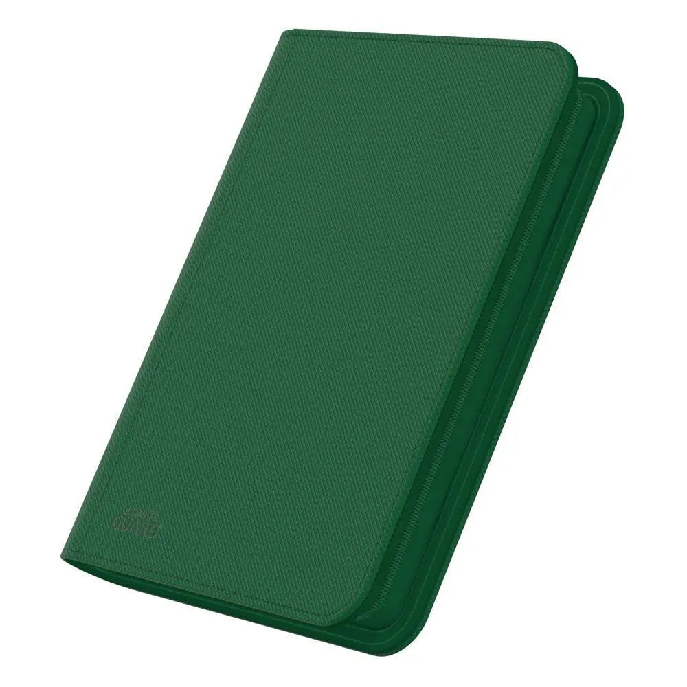 Ultimate Guard Zipfolio 160 - 8-kapsový pořadač XenoSkin zelený fotografii produktu