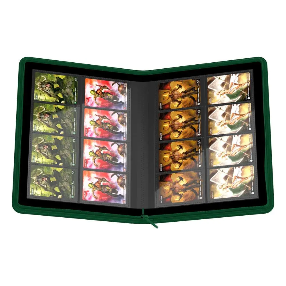 Ultimate Guard Zipfolio 320 - 16-kapsový/á XenoSkin Zelený/á fotografii produktu