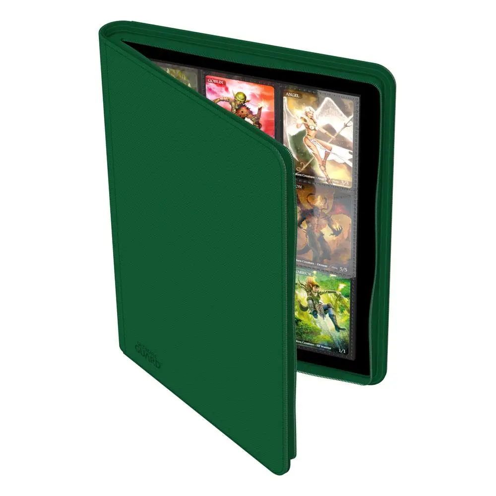Ultimate Guard Zipfolio 360 - 18-kapes XenoSkin Green fotografii produktu