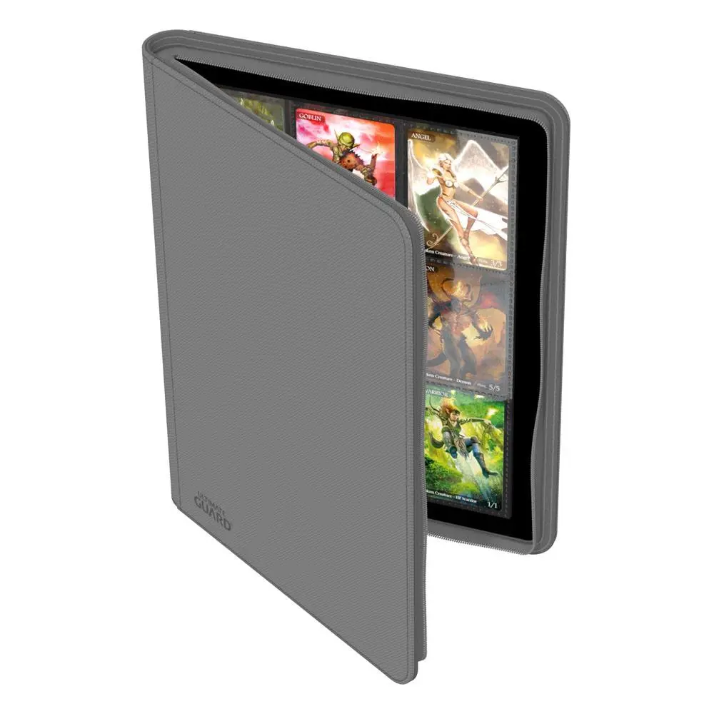 Ultimate Guard Zipfolio 360 - 18-Pocket XenoSkin Grey (šedé) kapsičkové album na zip fotografii produktu