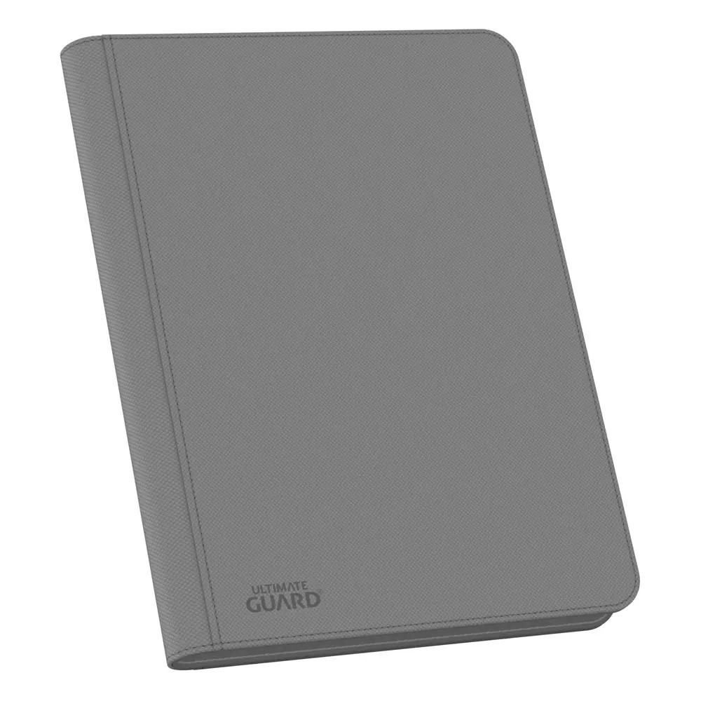 Ultimate Guard Zipfolio 360 - 18-Pocket XenoSkin Grey (šedé) kapsičkové album na zip fotografii produktu