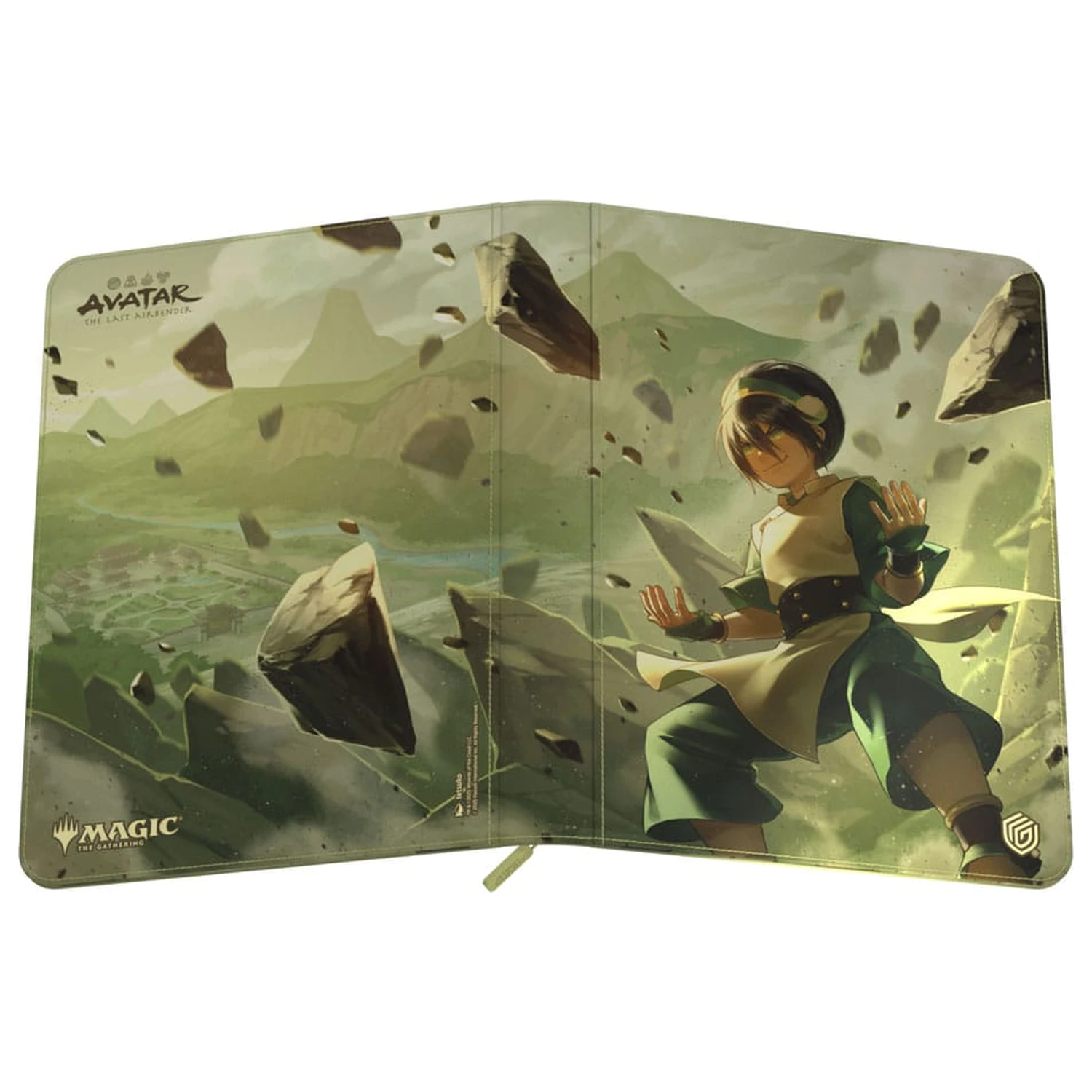 Ultimate Guard Zipfolio 360 Xenoskin Magic: The Gathering "Avatar: The Last Airbender" - Toph fotografii produktu