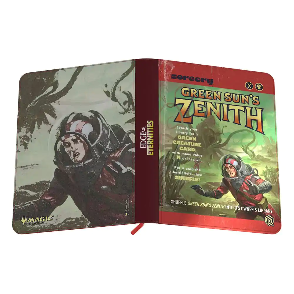 Ultimate Guard Zipfolio 360 Xenoskin Magic: The Gathering "Edge of Eternities" - Green Sun’s Zenith fotografii produktu