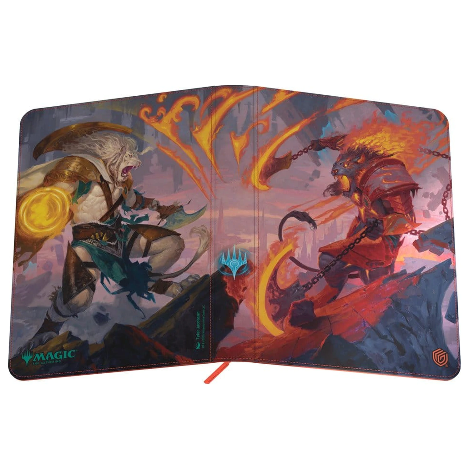 Ultimate Guard Zipfolio 360 Xenoskin Magic: The Gathering "Reality Fracture" - Ajani Resolute / Ajani Unrelenting fotografii produktu