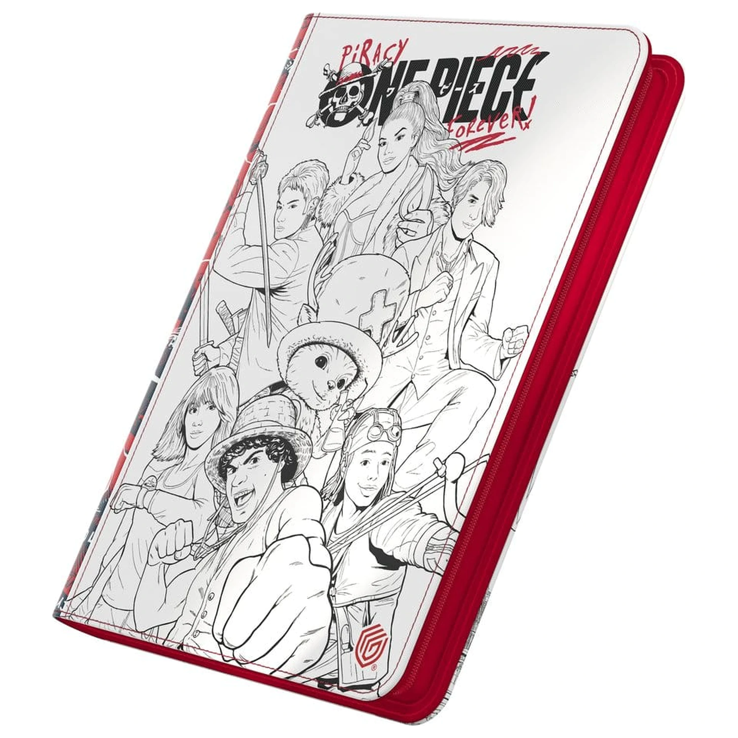 Ultimate Guard Zipfolio 360 Xenoskin One Piece - Sketch fotografii produktu