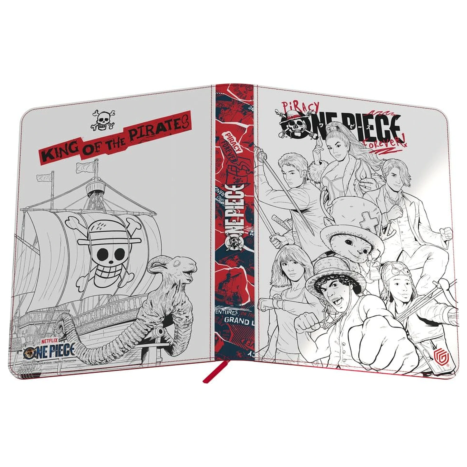 Ultimate Guard Zipfolio 360 Xenoskin One Piece - Sketch fotografii produktu