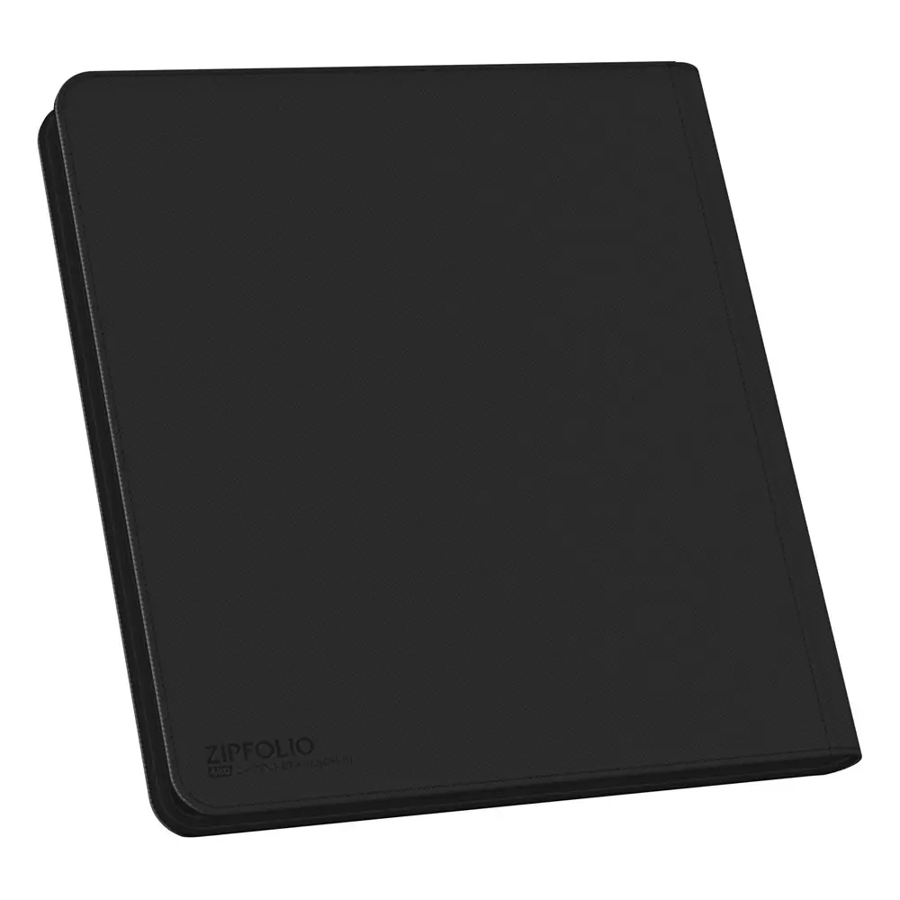 Ultimate Guard Zipfolio 480 - 24-kapes XenoSkin (Quadrow) - Černý fotografii produktu