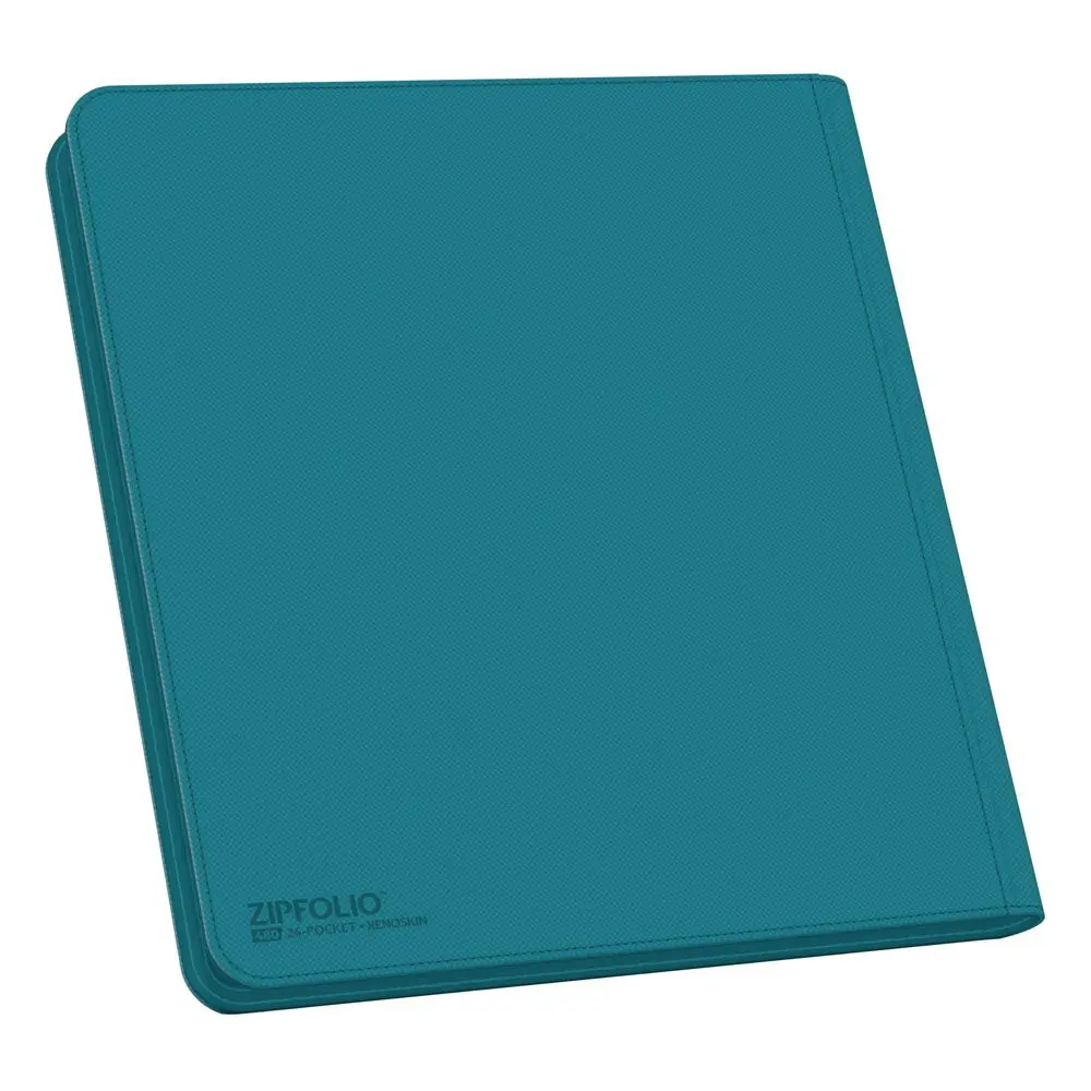 Ultimate Guard Zipfolio 480 - 24-kapsový XenoSkin (Quadrow) - Petrol Blue fotografii produktu