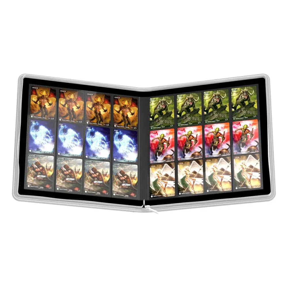 Ultimate Guard Zipfolio 480 - 24-kapsový XenoSkin (Quadrow) - bílý fotografii produktu