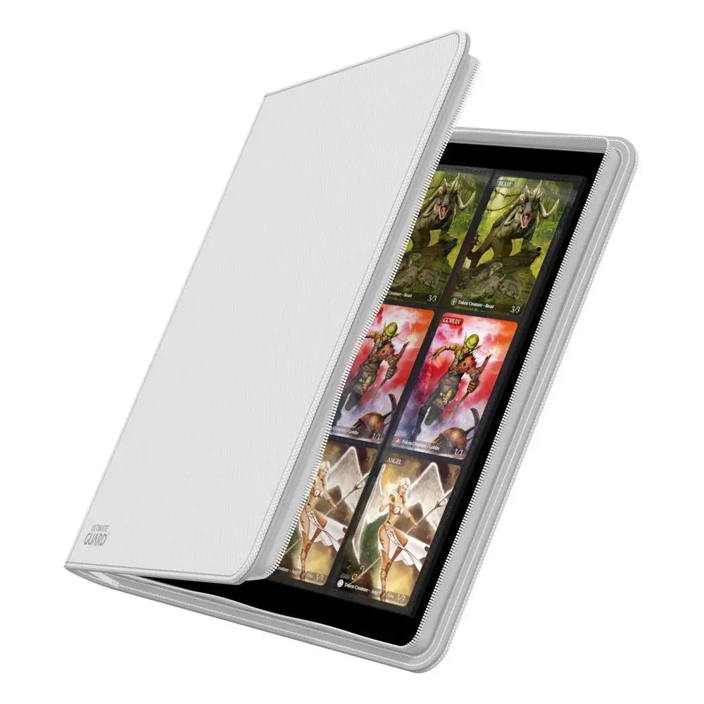 Ultimate Guard Zipfolio 480 - 24-kapsový XenoSkin (Quadrow) - bílý fotografii produktu