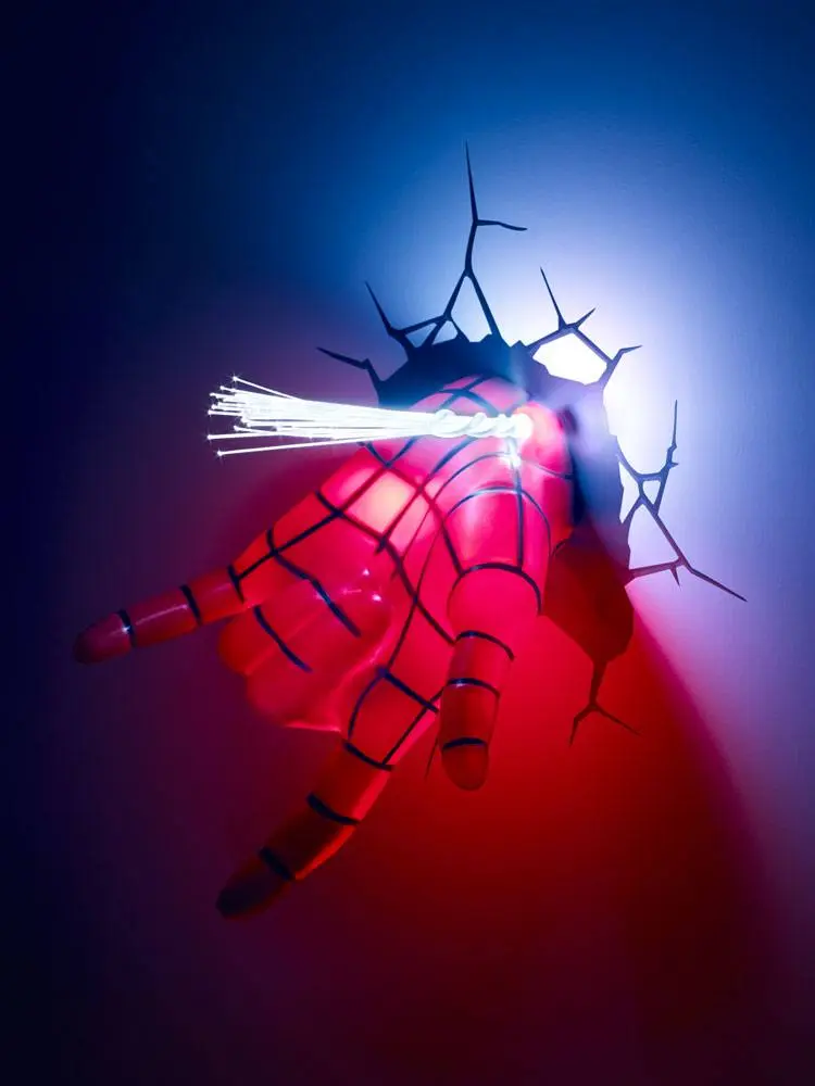 3D LED světlo Spider-Man Ruka fotografii produktu