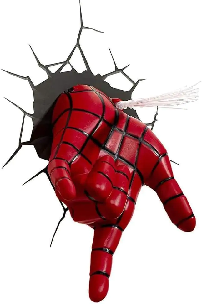 3D LED světlo Spider-Man Ruka fotografii produktu