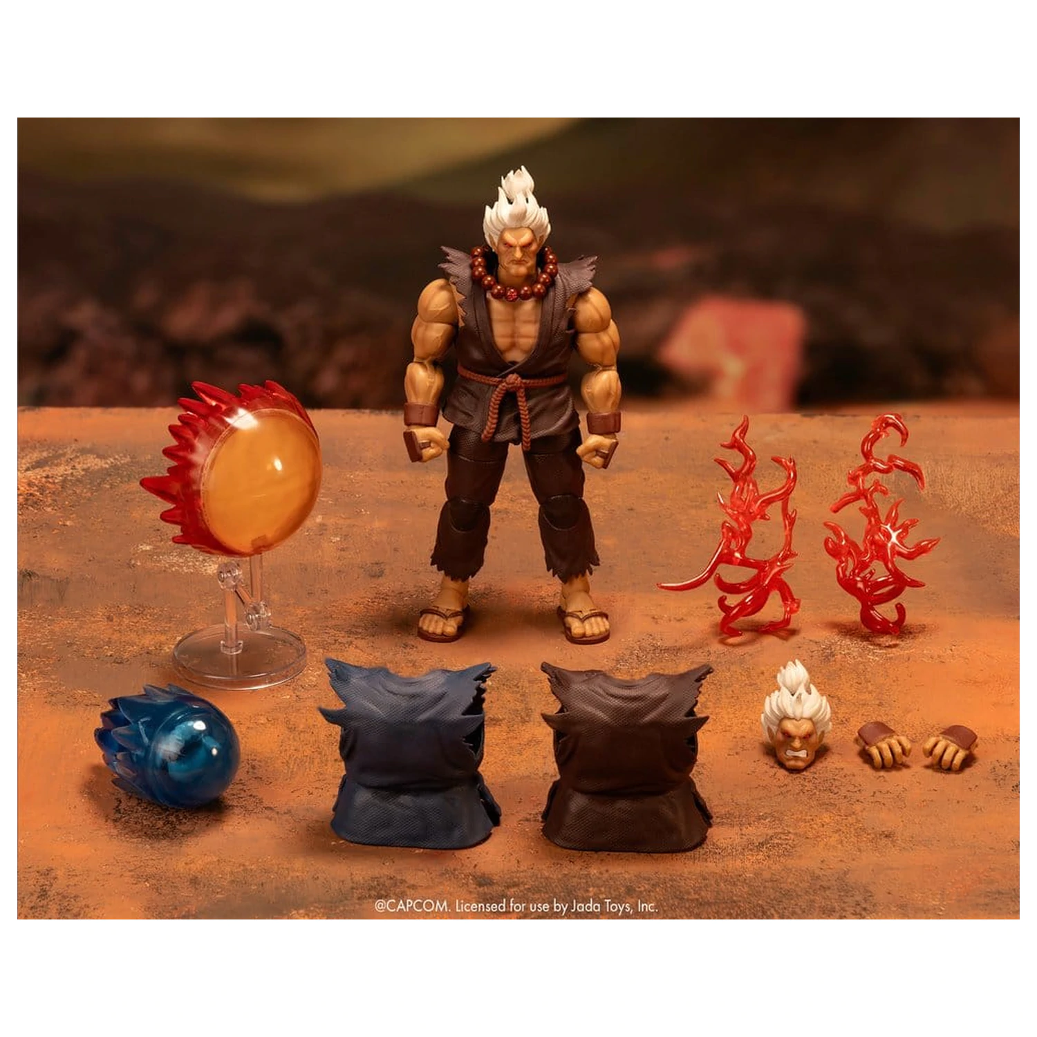 Ultra Street Fighter II: The Final Challengers Akuma Deluxe 1/12 akční figurka 15 cm fotografii produktu