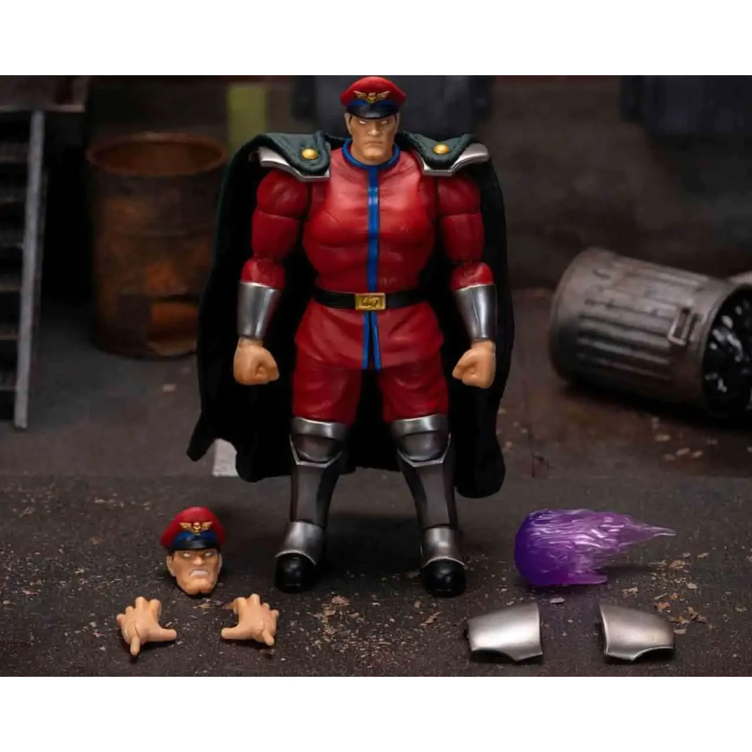 Akční figurka Ultra Street Fighter II: The Final Challengers 1/12 Bison 15 cm fotografii produktu