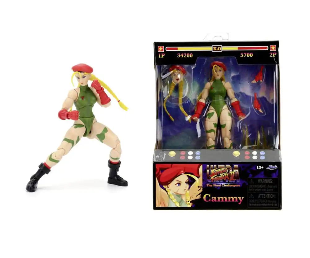 Akční figurka Ultra Street Fighter II: The Final Challengers 1/12 Cammy 15 cm fotografii produktu