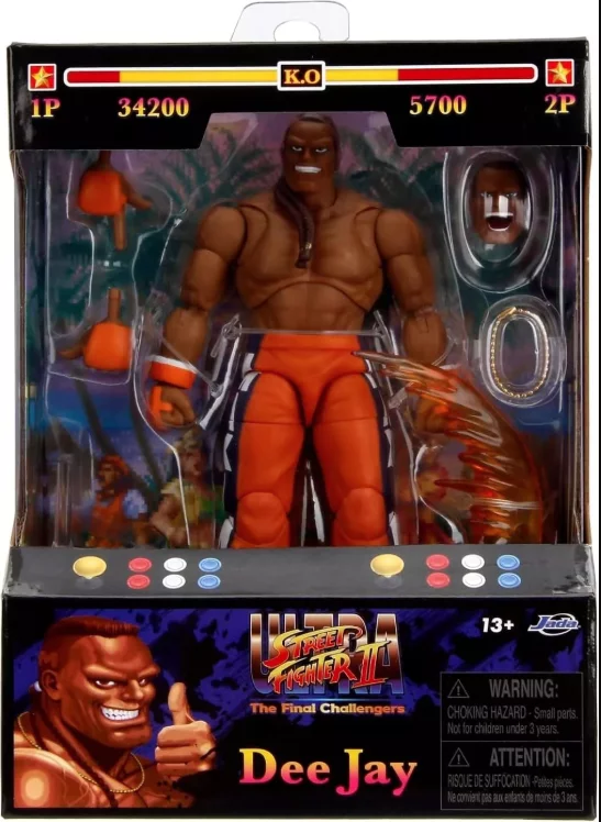 Akční figurka Ultra Street Fighter II: The Final Challengers 1/12 Dee Jay 15 cm fotografii produktu