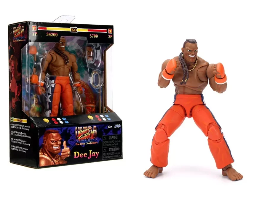 Akční figurka Ultra Street Fighter II: The Final Challengers 1/12 Dee Jay 15 cm fotografii produktu