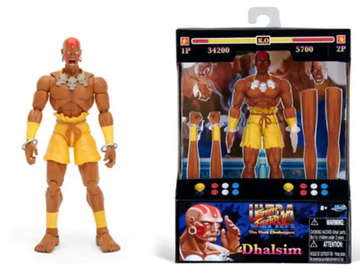 Akční figurka Ultra Street Fighter II: The Final Challengers 1/12 Dhalsim 15 cm fotografii produktu