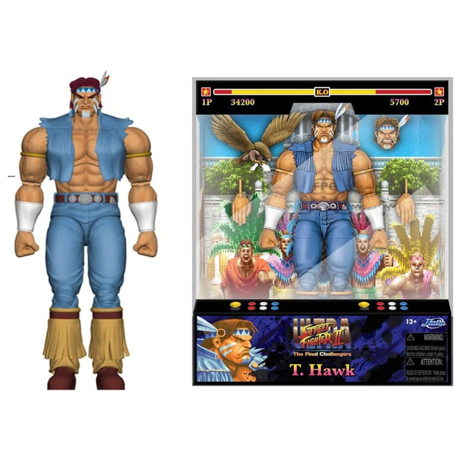 Ultra Street Fighter II: The Final Challengers akční figurka 1/12 E. Honda 16 cm fotografii produktu