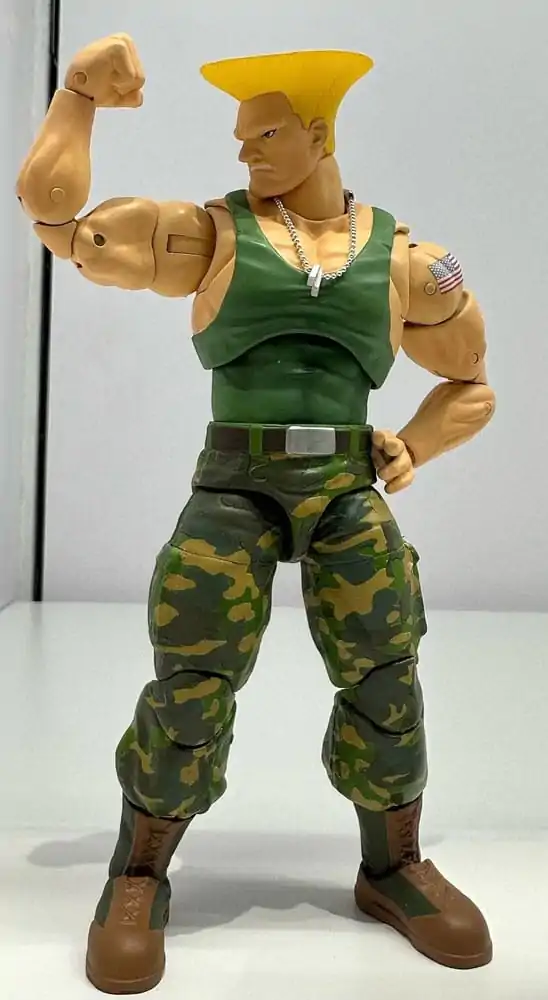 Akční figurka Ultra Street Fighter II: The Final Challengers 1/12 Guile 15 cm fotografii produktu