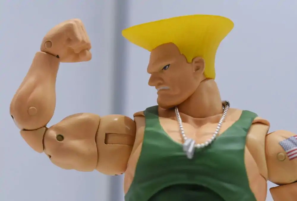 Akční figurka Ultra Street Fighter II: The Final Challengers 1/12 Guile 15 cm fotografii produktu