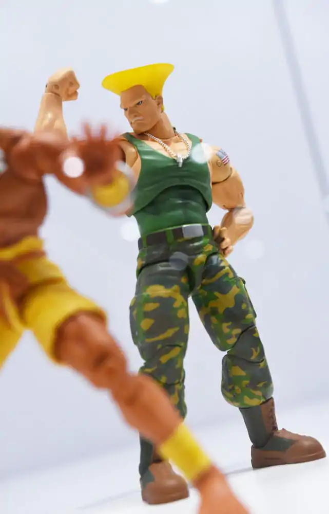 Akční figurka Ultra Street Fighter II: The Final Challengers 1/12 Guile 15 cm fotografii produktu