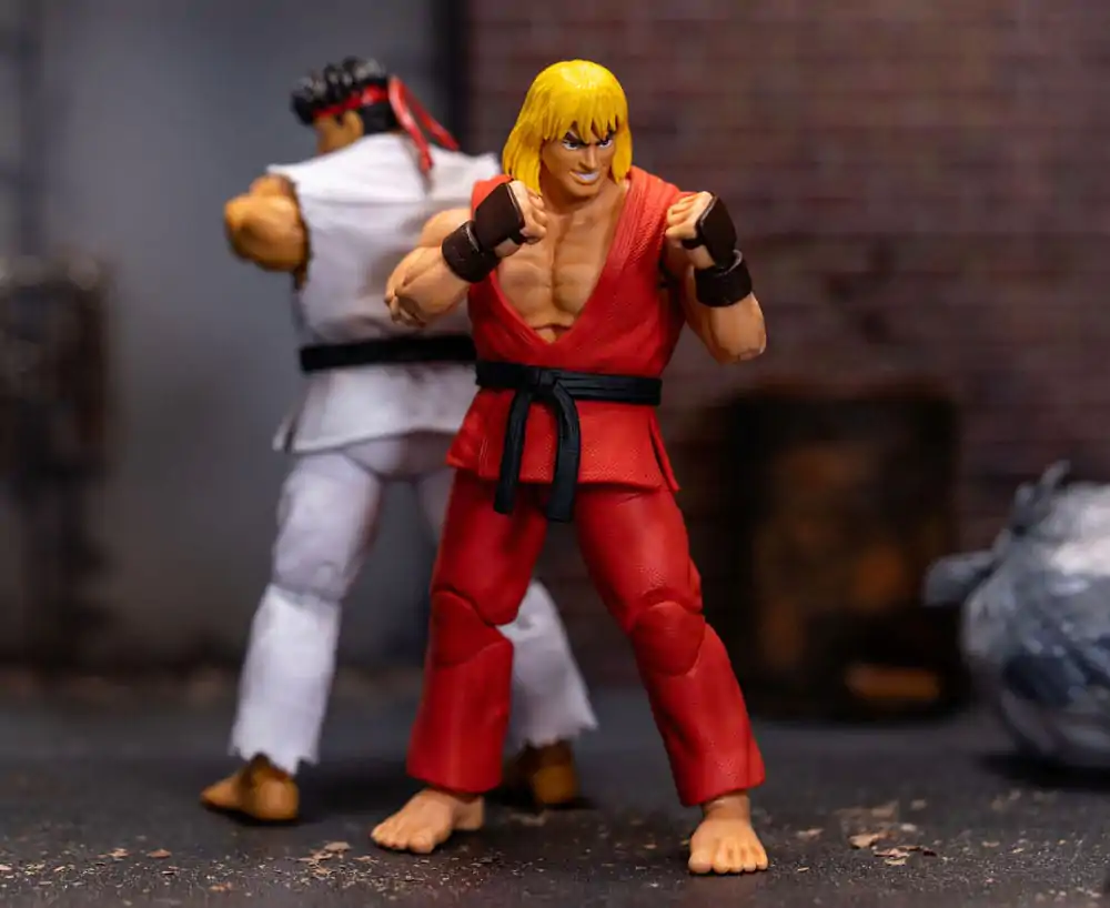 Akční figurka Ultra Street Fighter II: The Final Challengers 1/12 Ken 15 cm fotografii produktu