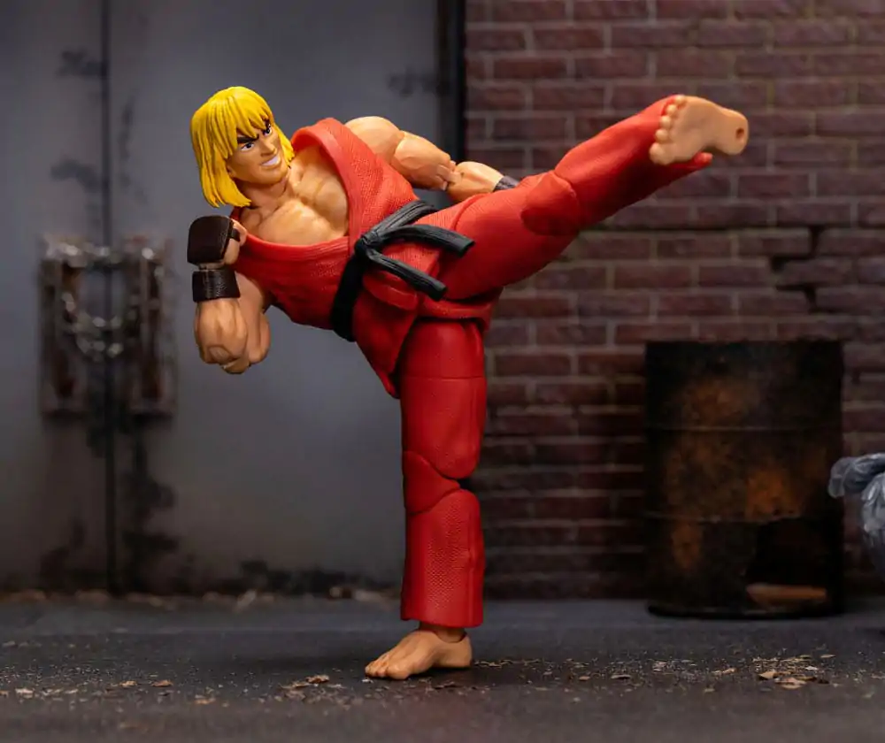 Akční figurka Ultra Street Fighter II: The Final Challengers 1/12 Ken 15 cm fotografii produktu