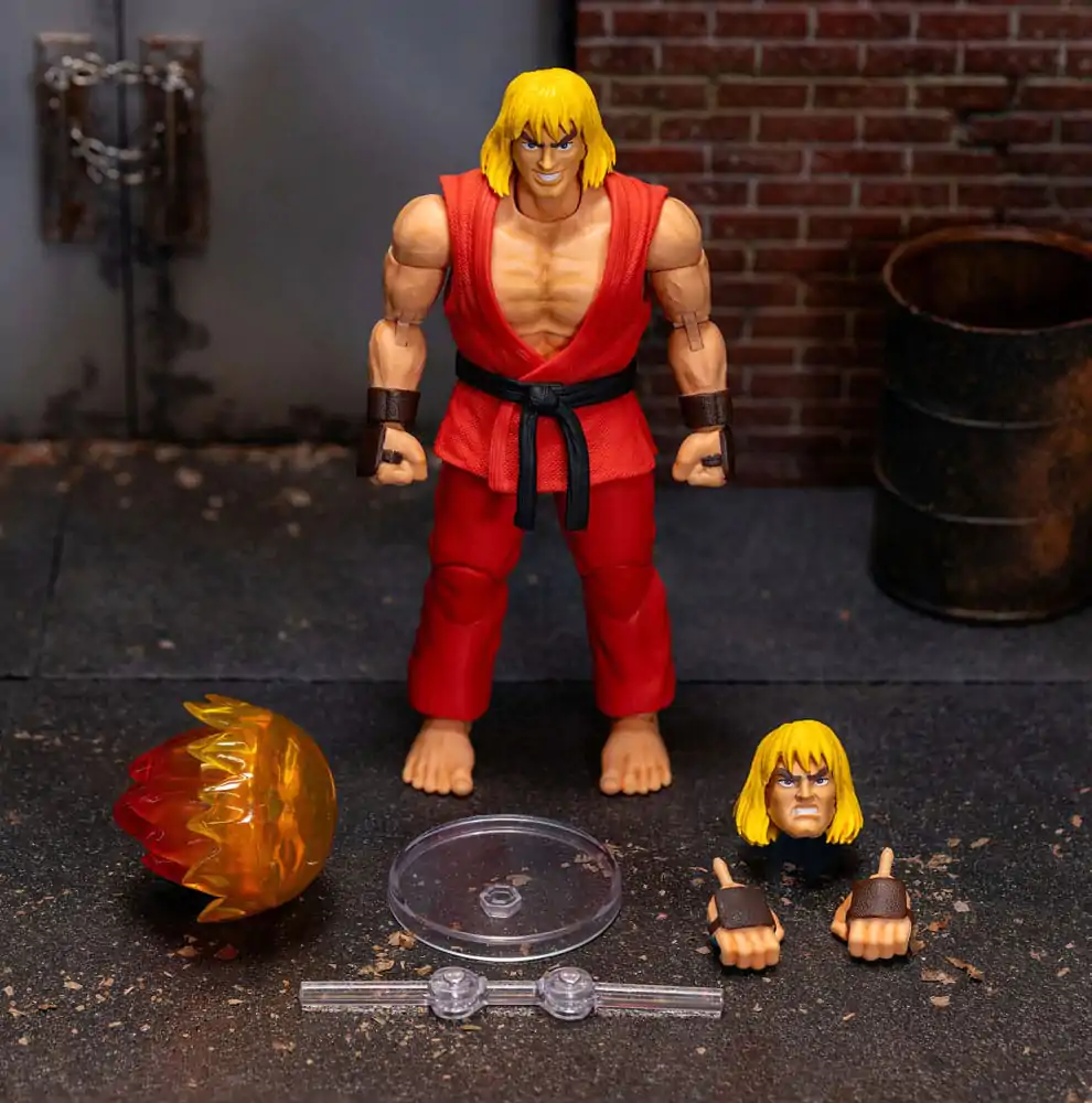 Akční figurka Ultra Street Fighter II: The Final Challengers 1/12 Ken 15 cm fotografii produktu