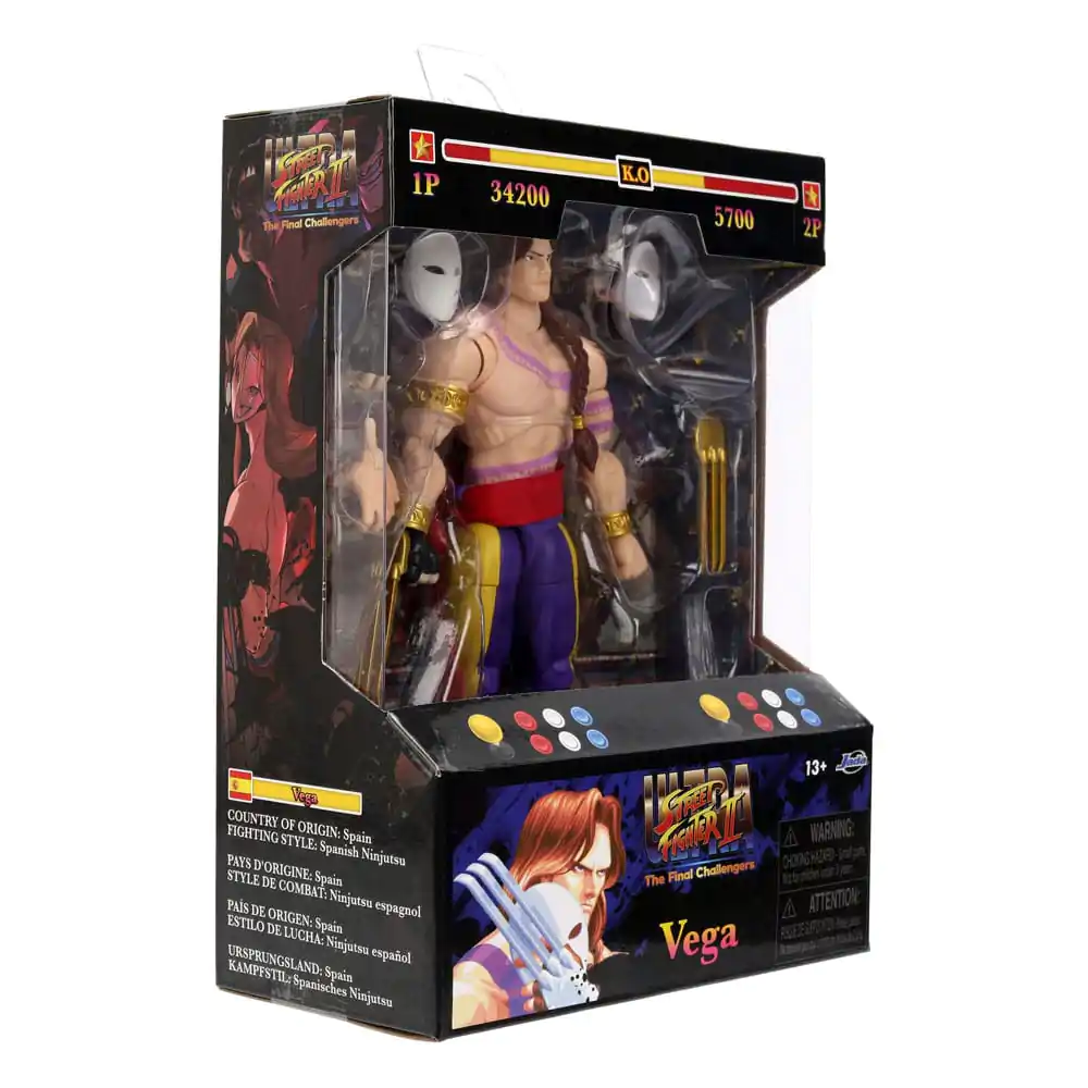 Ultra Street Fighter II: The Final Challengers Akční figurka 1/12 Vega 15 cm fotografii produktu